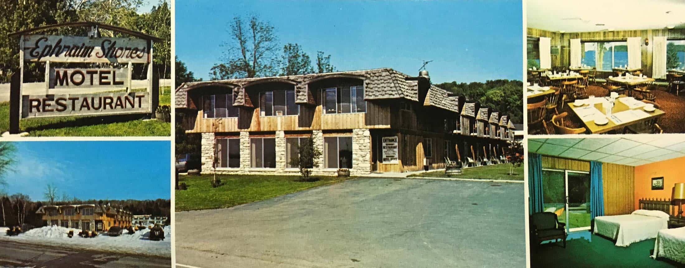 Historical photo of Ephraim Shores Resort